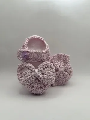 0-3 Months Lilac Shoe