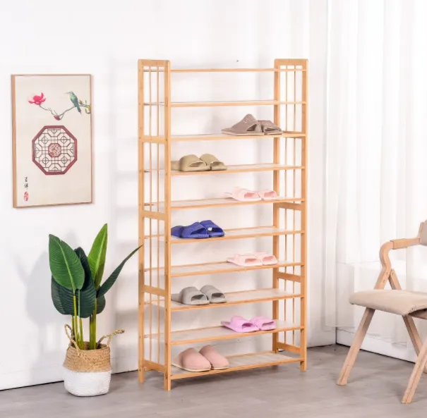 10-tier Bamboo rack