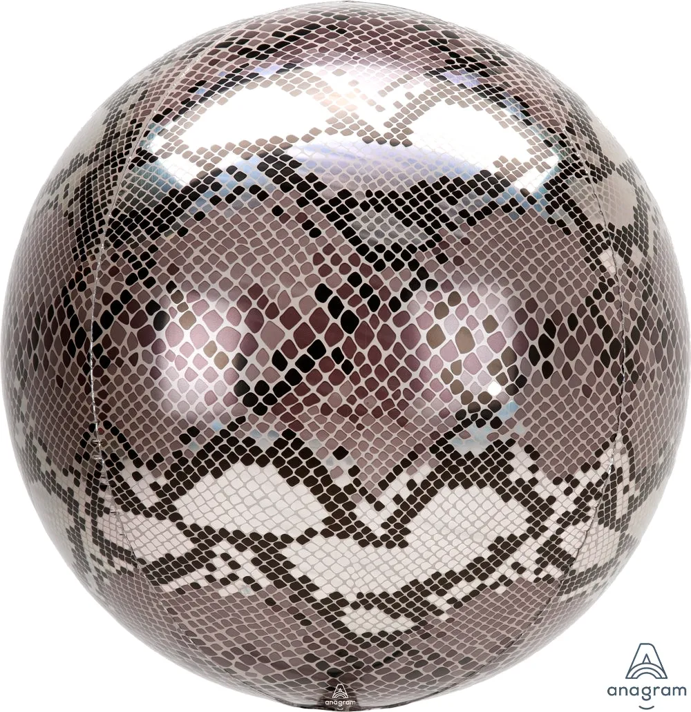 16" Anagram Animal Print Orbz® XL™  - Globe Shape | 1 Count