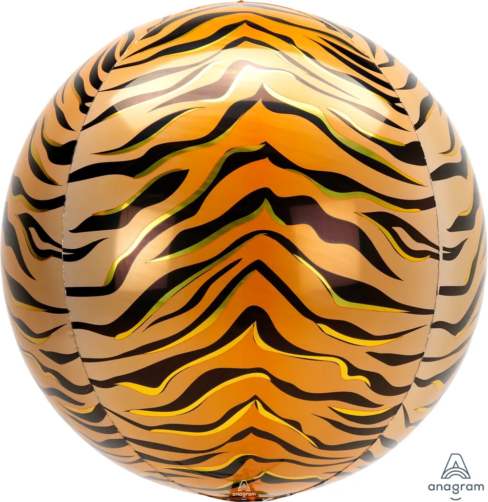 16" Anagram Animal Print Orbz® XL™  - Globe Shape | 1 Count