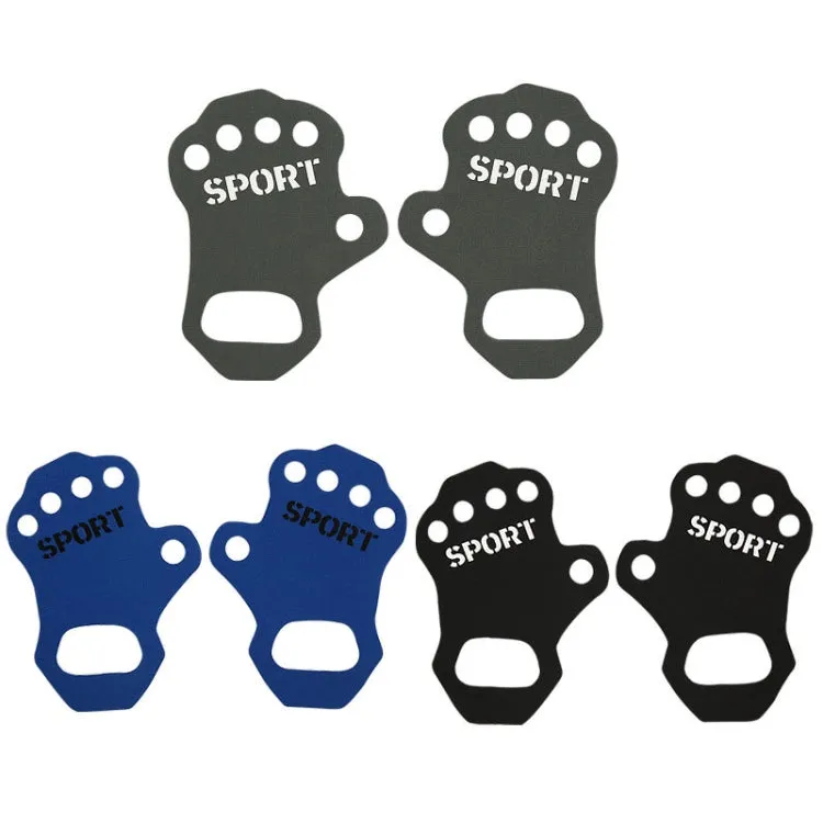 1pair Thin Sports Fitness Anti-Wear And Anti-Slip Palm Protector, Color: S Blue