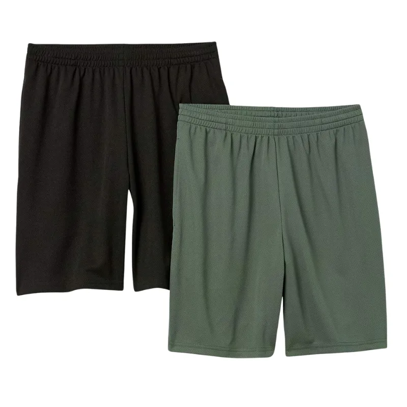 2 Pieces Versatile Loose Fit Shorts For Running And Workout