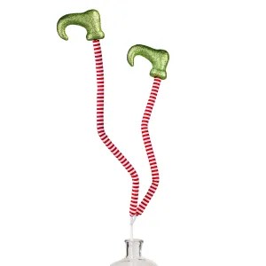30" Christmas Elf Long Legs Spray