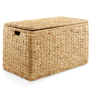 30" Water Hyacinth Storage Chest - Natural