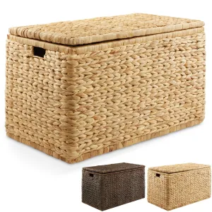 30" Water Hyacinth Storage Chest