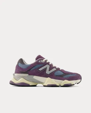 9060 Shadow / Arctic Grey / Silver Metallic Low Top Sneakers