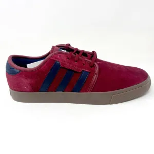 Adidas Originals Seeley Burgundy Navy Gum Mens Size 9 Skateboarding Shoes C75709