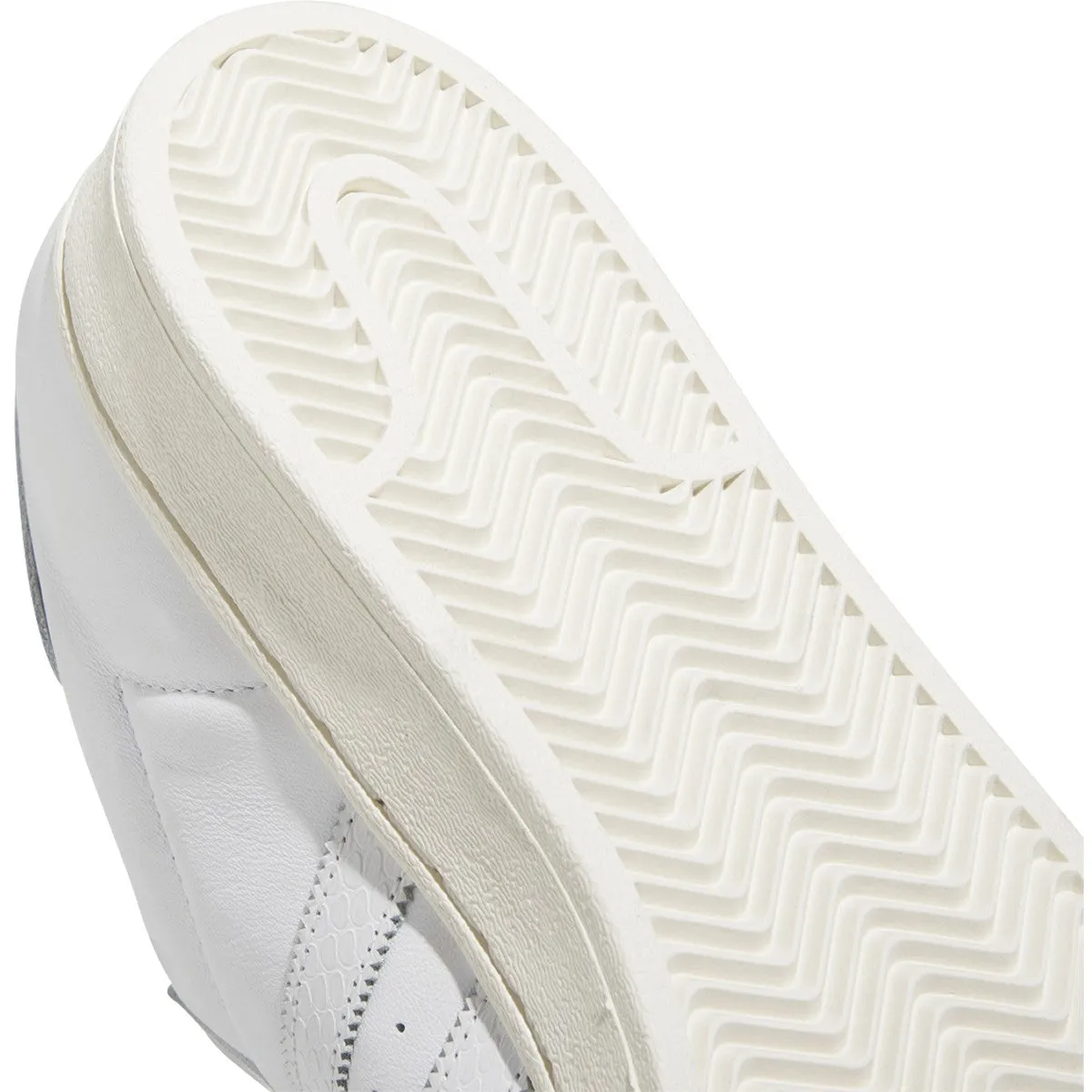 Adidas Superstar ADV Skateboard Shoe - White/White/Gold Metallic