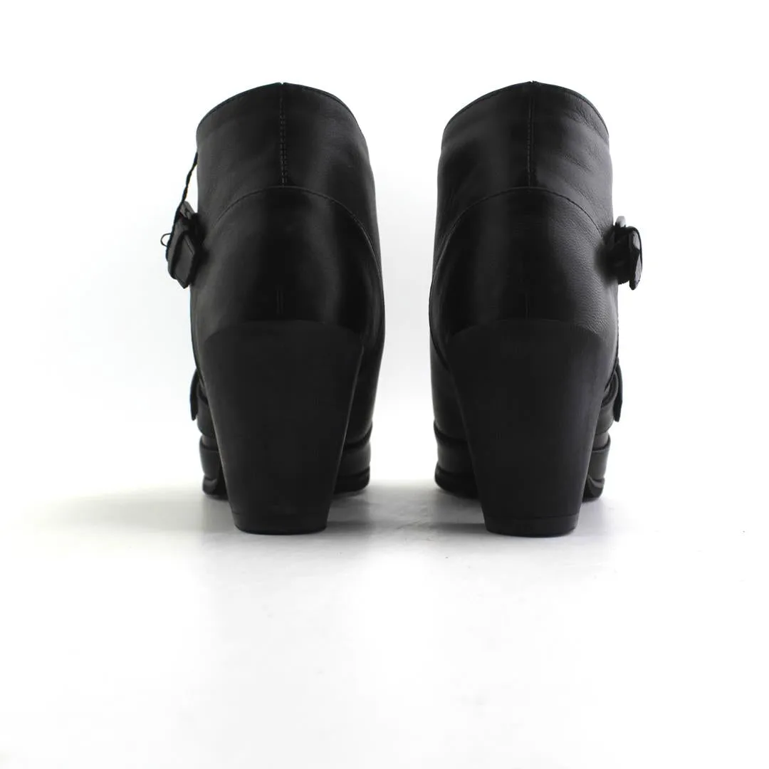 ALL BLACK TWIN DOUBLE BOOTIE BLACK