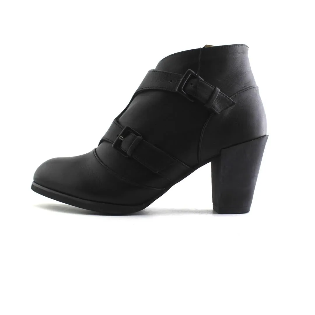 ALL BLACK TWIN DOUBLE BOOTIE BLACK