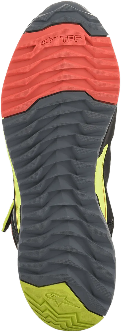 ALPINESTARS CR-X Drystar? Shoes - Black/Red/Yellow Fluorescent - US 8 261182015388