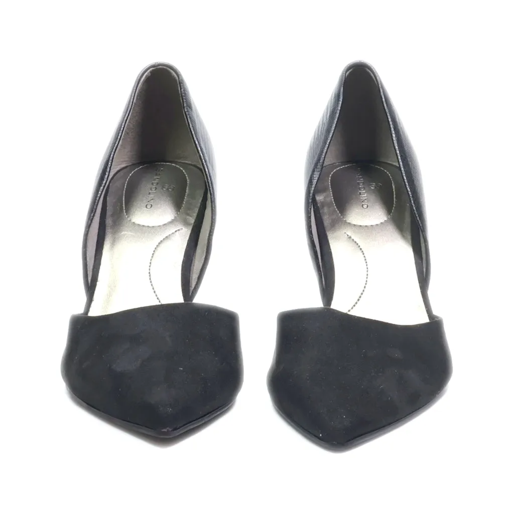 Bandolino High-Heel Shoes Leather Black Colour For Women