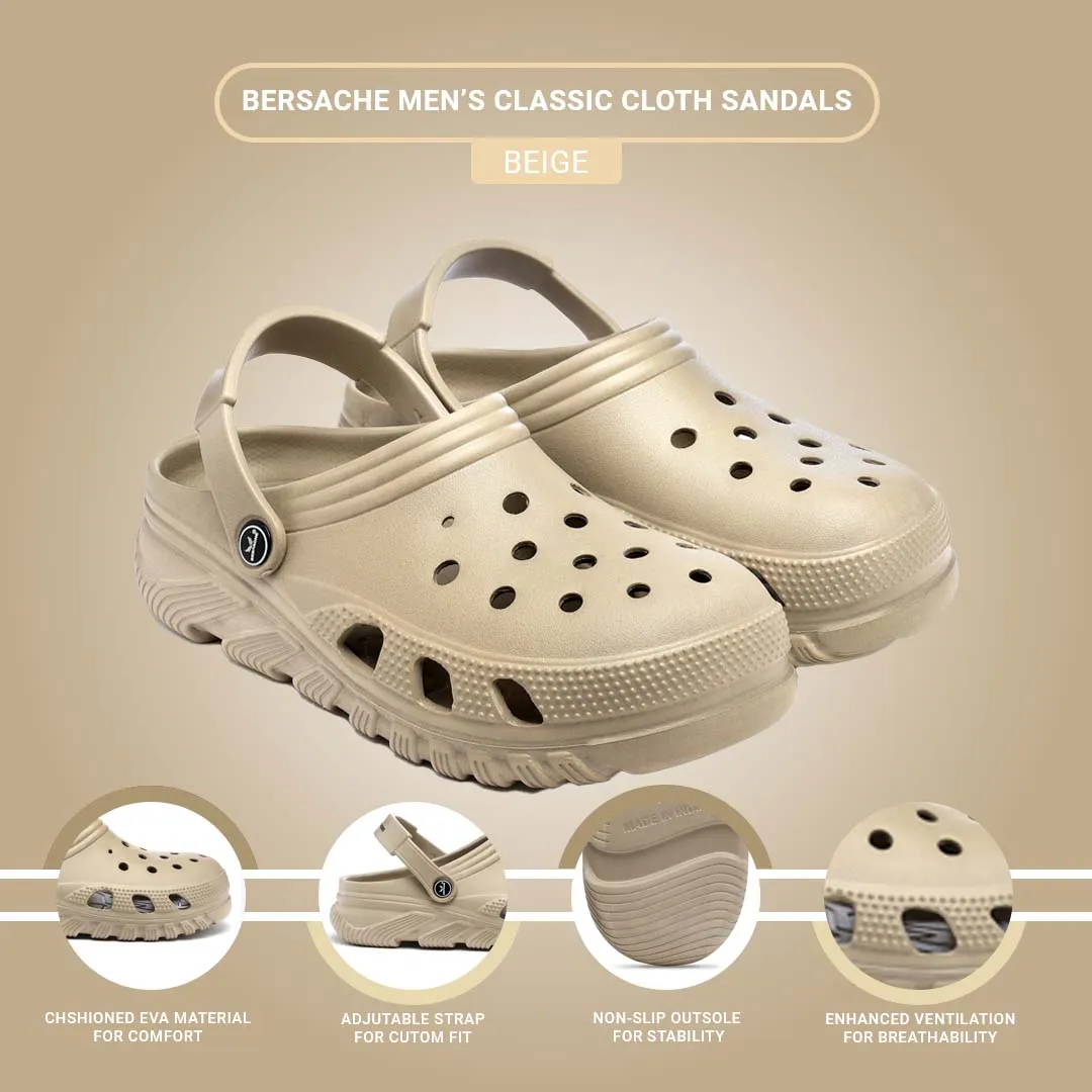 Bersache Extra Soft Classic Casual with  Regular wear with Ultra Soft & Flexibility Technology Flip Flop for Men's & Boy's (6091-Beige)