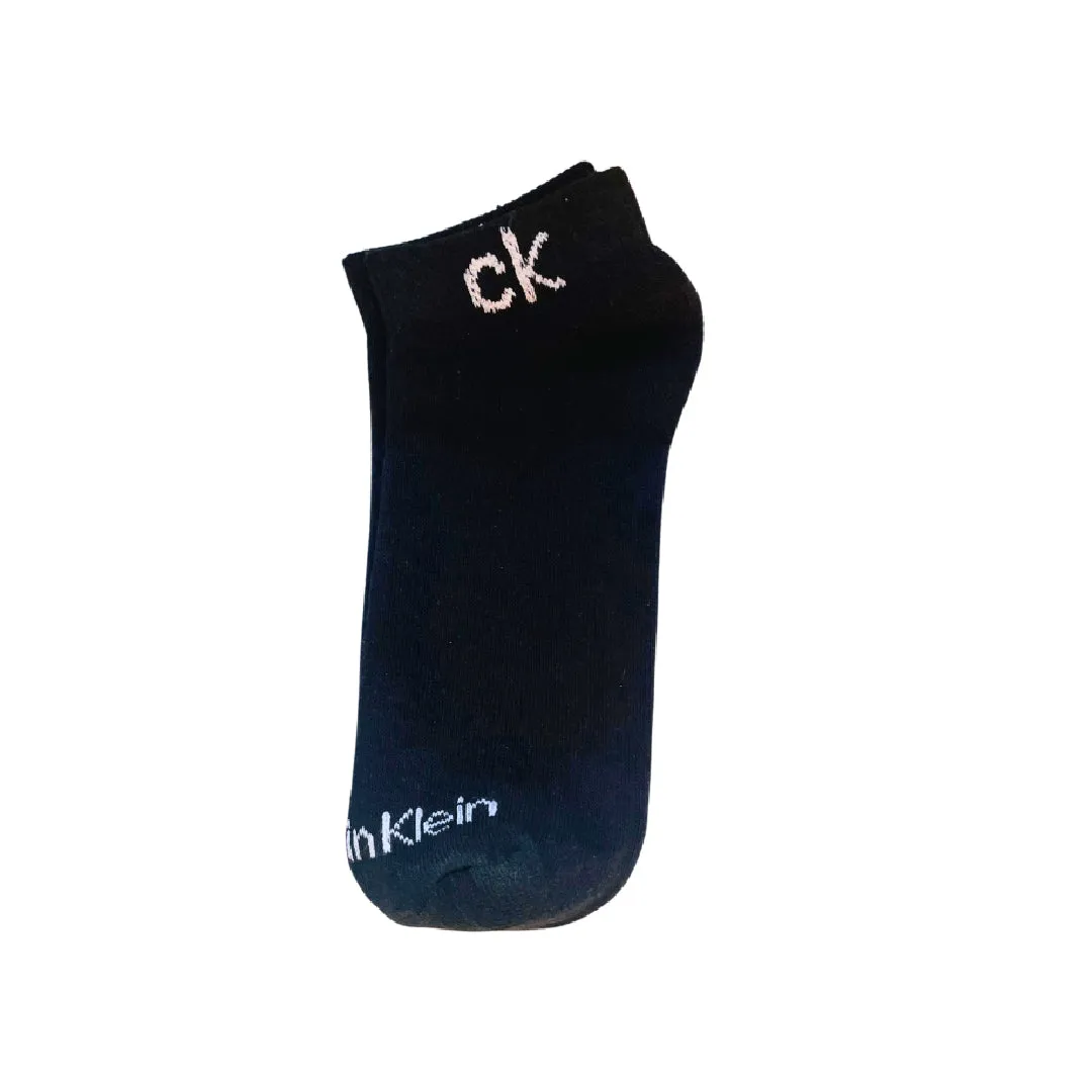 Branded CK  Cotton Ankle Socks (Pack Of 3 Pairs)