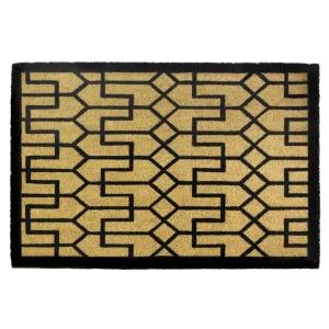 BUCHANAN ART DECO COIR DOORMAT