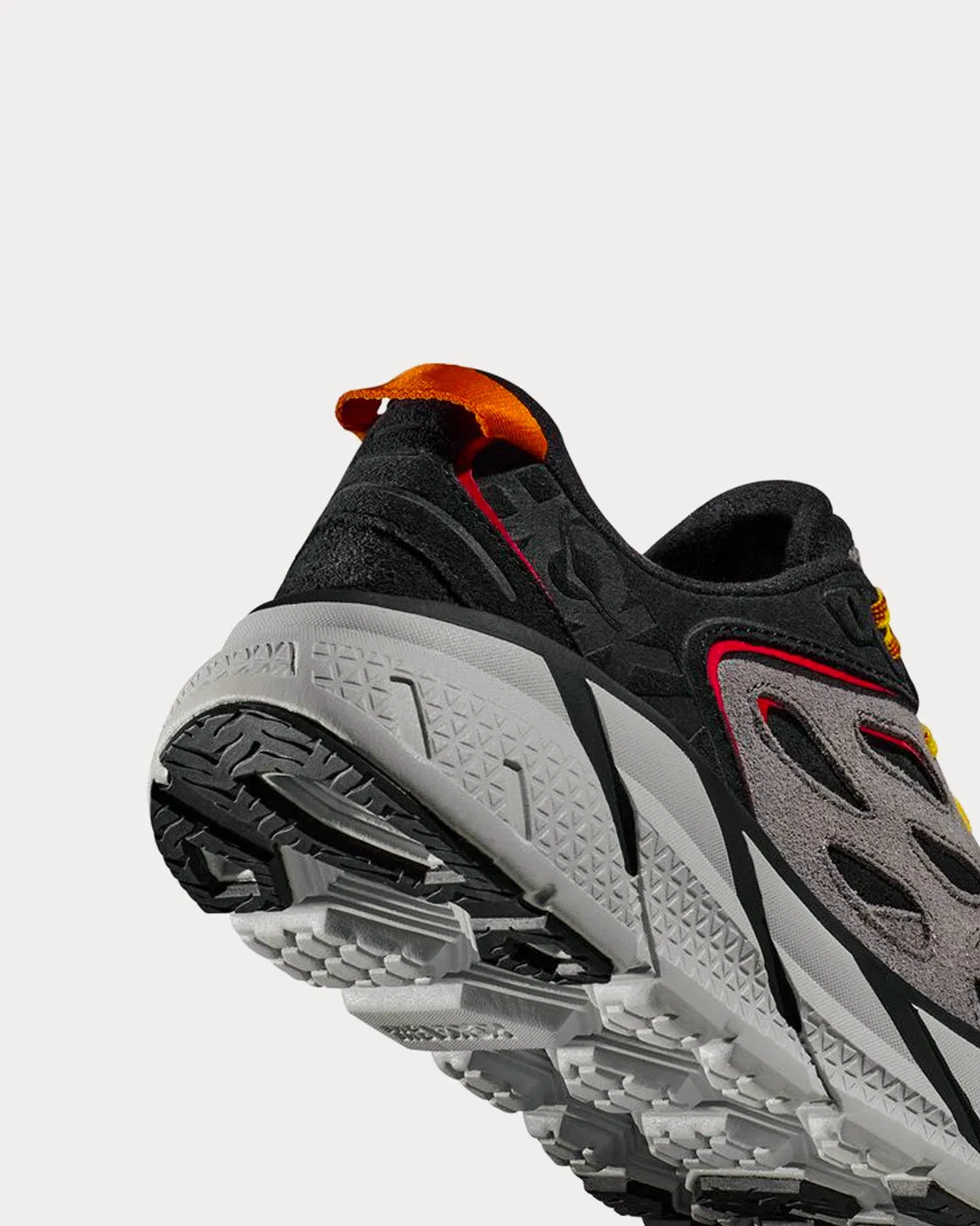 Clifton L Suede Black / Lunar Rock Running Shoes