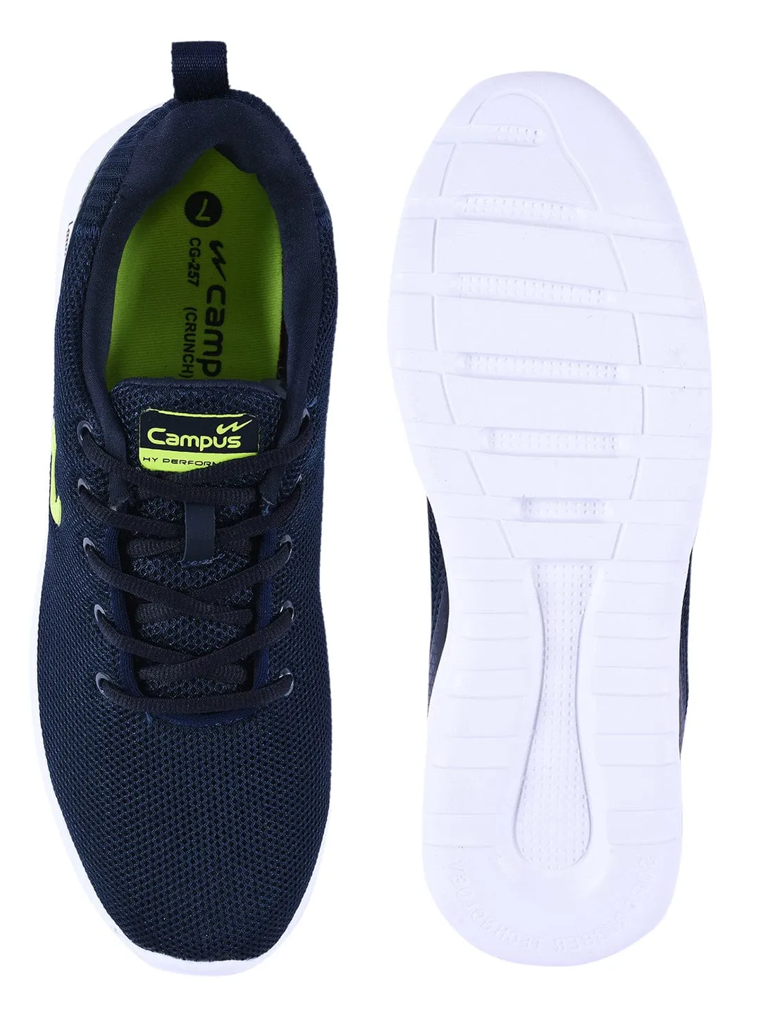CRUNCH Blue Men's Running Shoes