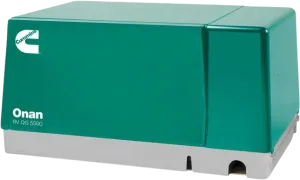Cummins Onan QG 5500 5.5kW RV Generator 5.5HGJAB RV Single Phase 120 Volt Air Cooled New