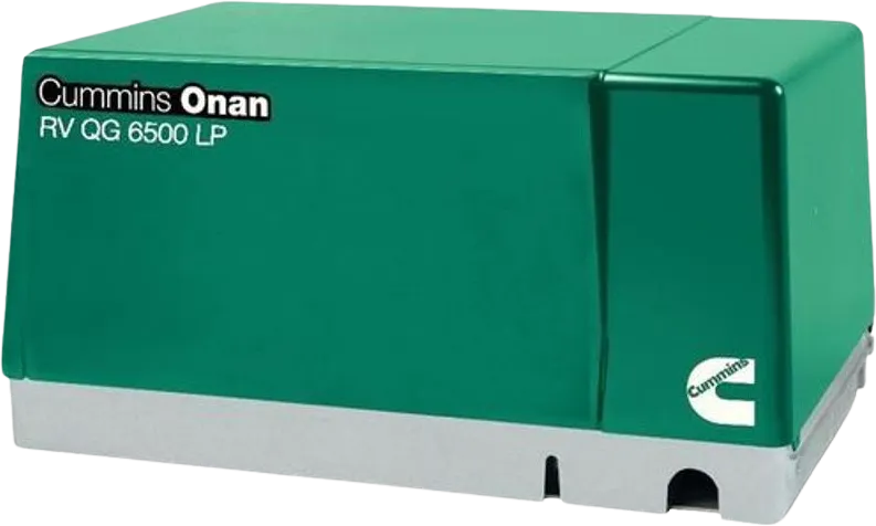 Cummins Onan QG 6500 6.5kW RV Generator 6.5HGJAB-904 RV Propane Single Phase 120 Volt Air Cooled New
