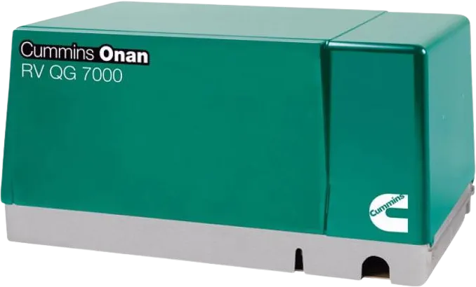Cummins Onan QG 7000 7kW RV Generator 7.0HGJAB-6756 RV Gasoline Single Phase 120 Volt Air Cooled EVAP New