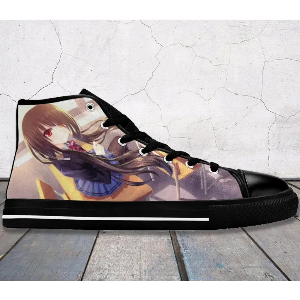 Date A Live Kurumi Tokisaki Shoes High Top Sneakers for Kids and Adults