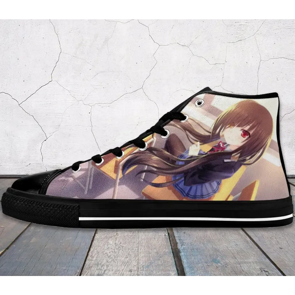 Date A Live Kurumi Tokisaki Shoes High Top Sneakers for Kids and Adults
