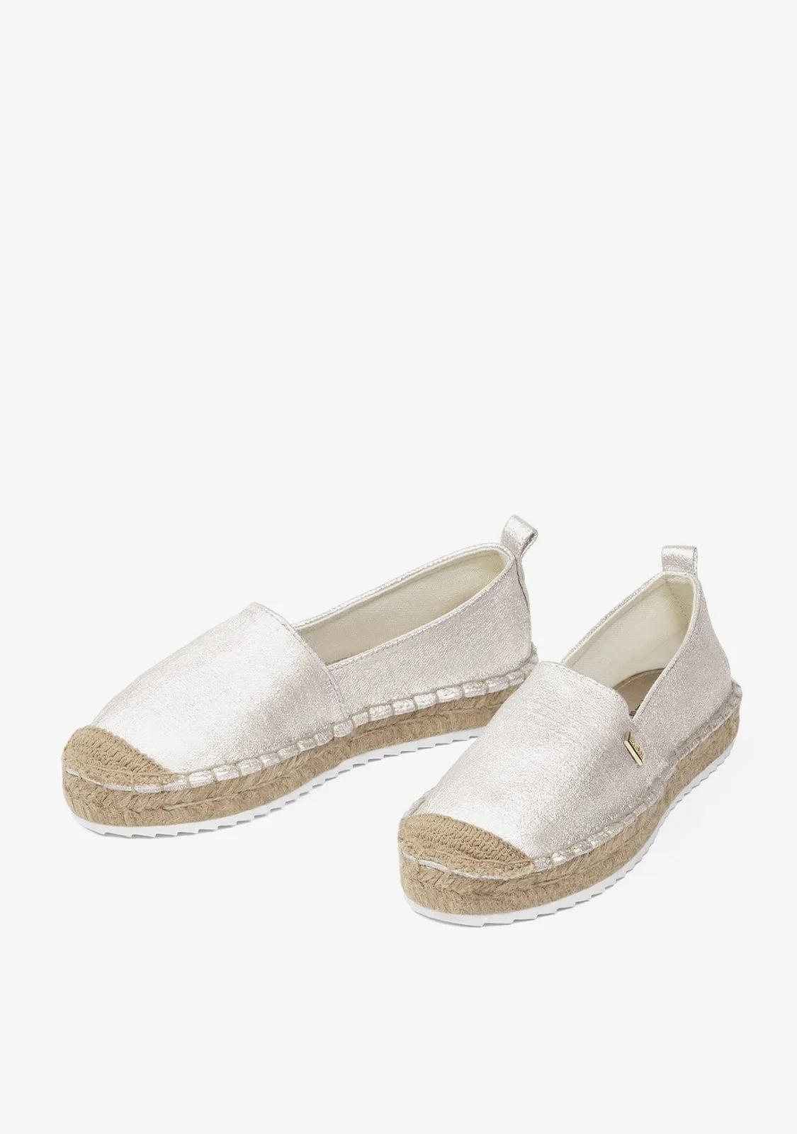 Espadrilles Creta Platinium