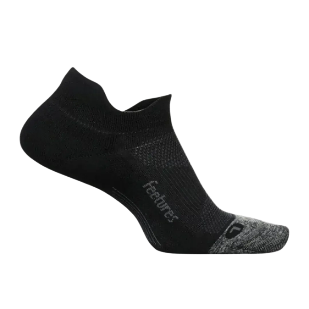Feetures - Elite Light Cushion No-Show Tab - Black