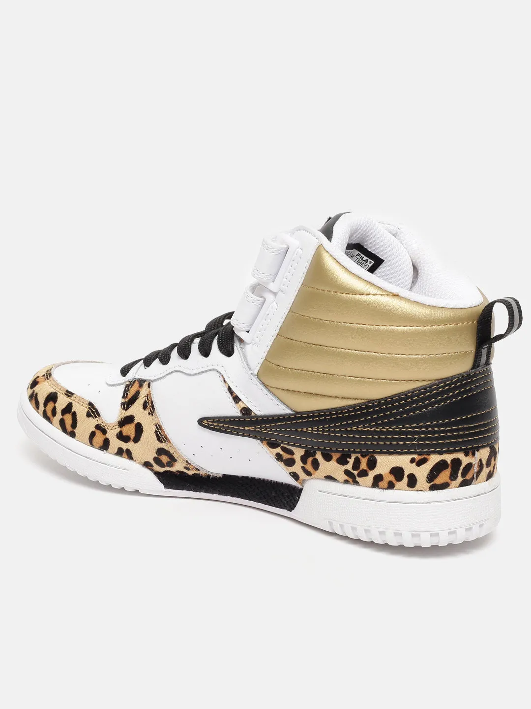 Fila Olive/Black F-14 Leopard Women's Basket Ball Shoes
