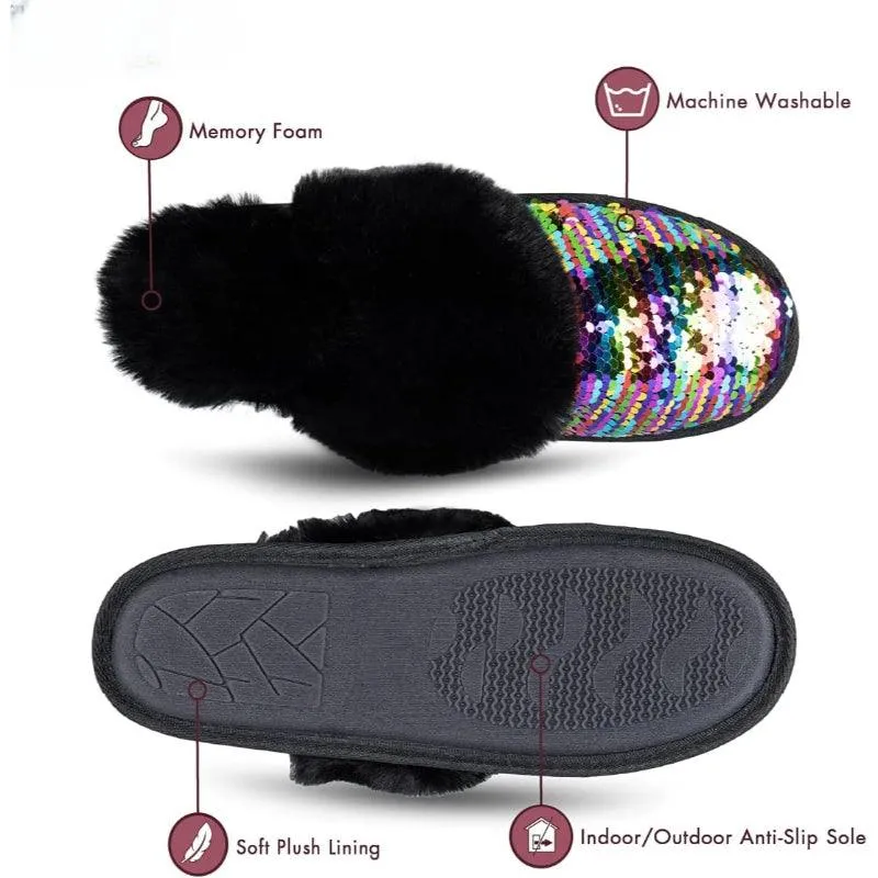 Fluffy Anti Skid Slippers – Cozy Comfort with Secure Grip