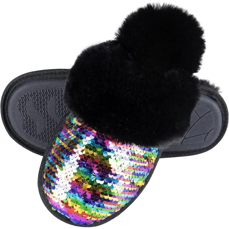 Fluffy Anti Skid Slippers – Cozy Comfort with Secure Grip