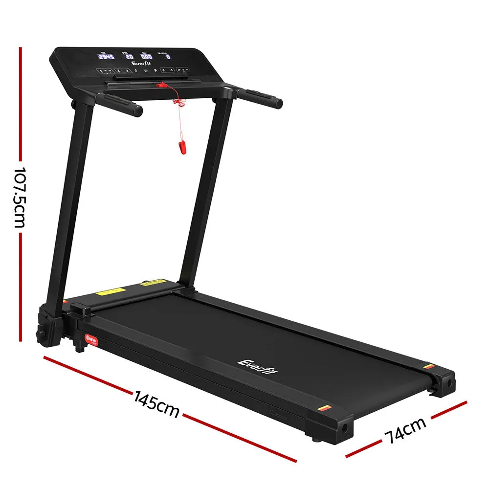 Foldable Electric Home Gym Treadmill w/ LCD, 14 Speed - Everfit