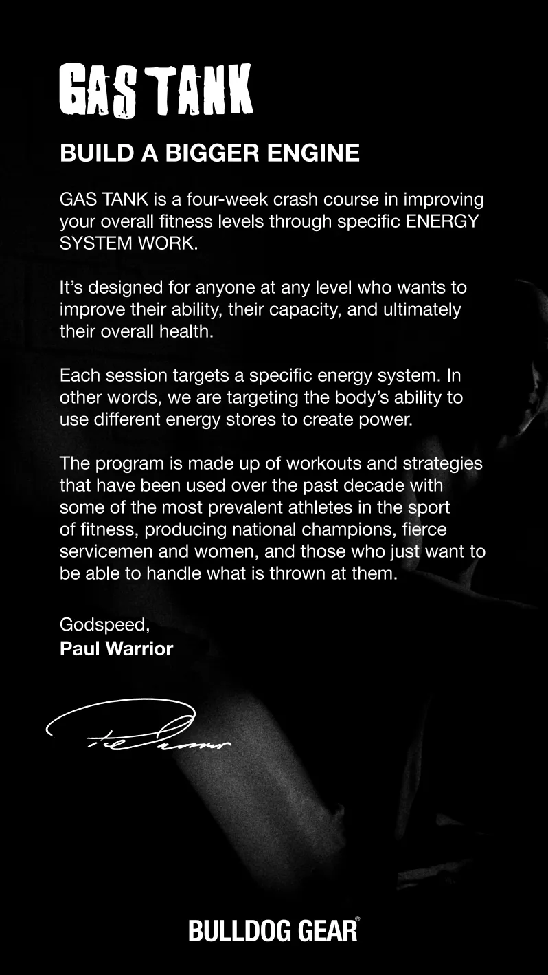 Gas Tank - Paul Warrior