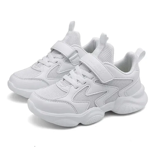 Girls Shoes Autumn Boys White Shoe Casual Running kids Anti-Slip Soft