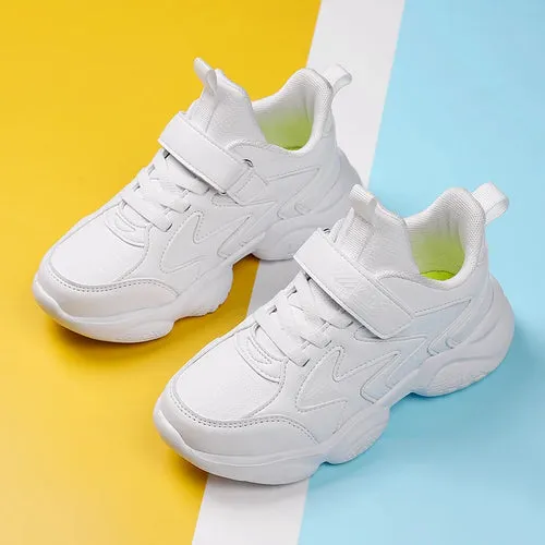 Girls Shoes Autumn Boys White Shoe Casual Running kids Anti-Slip Soft
