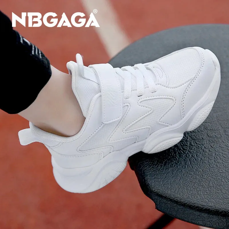 Girls Shoes Autumn Boys White Shoe Casual Running kids Anti-Slip Soft