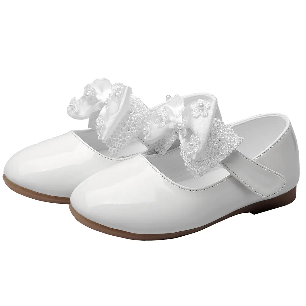 Girls' Shoes Princess Flat Shoes Mary Jane Dress Shoes Ballet Flats  (Little/Toddler Girls Shoes/Big Kids)