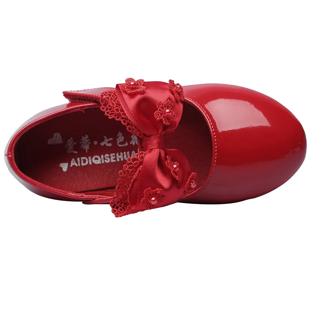 Girls' Shoes Princess Flat Shoes Mary Jane Dress Shoes Ballet Flats  (Little/Toddler Girls Shoes/Big Kids)