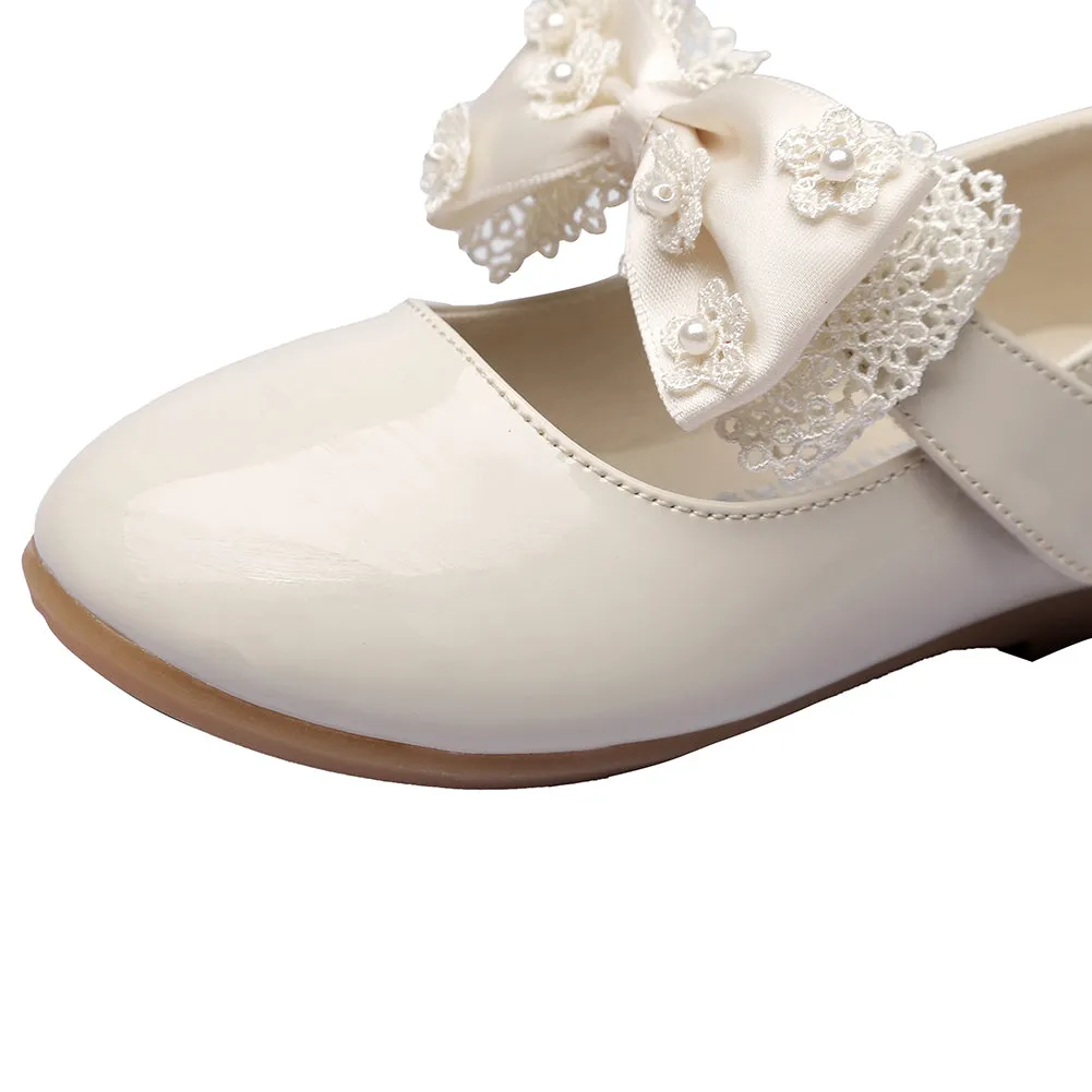 Girls' Shoes Princess Flat Shoes Mary Jane Dress Shoes Ballet Flats  (Little/Toddler Girls Shoes/Big Kids)