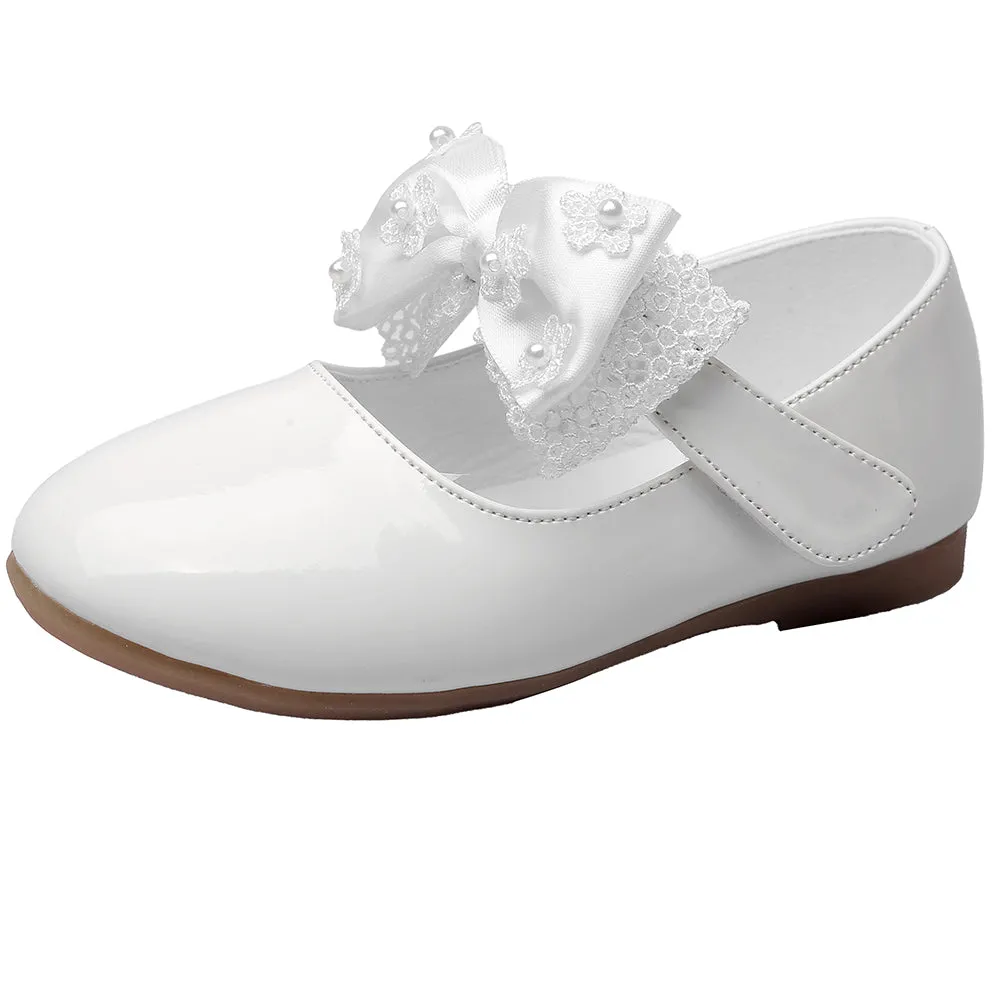Girls' Shoes Princess Flat Shoes Mary Jane Dress Shoes Ballet Flats  (Little/Toddler Girls Shoes/Big Kids)