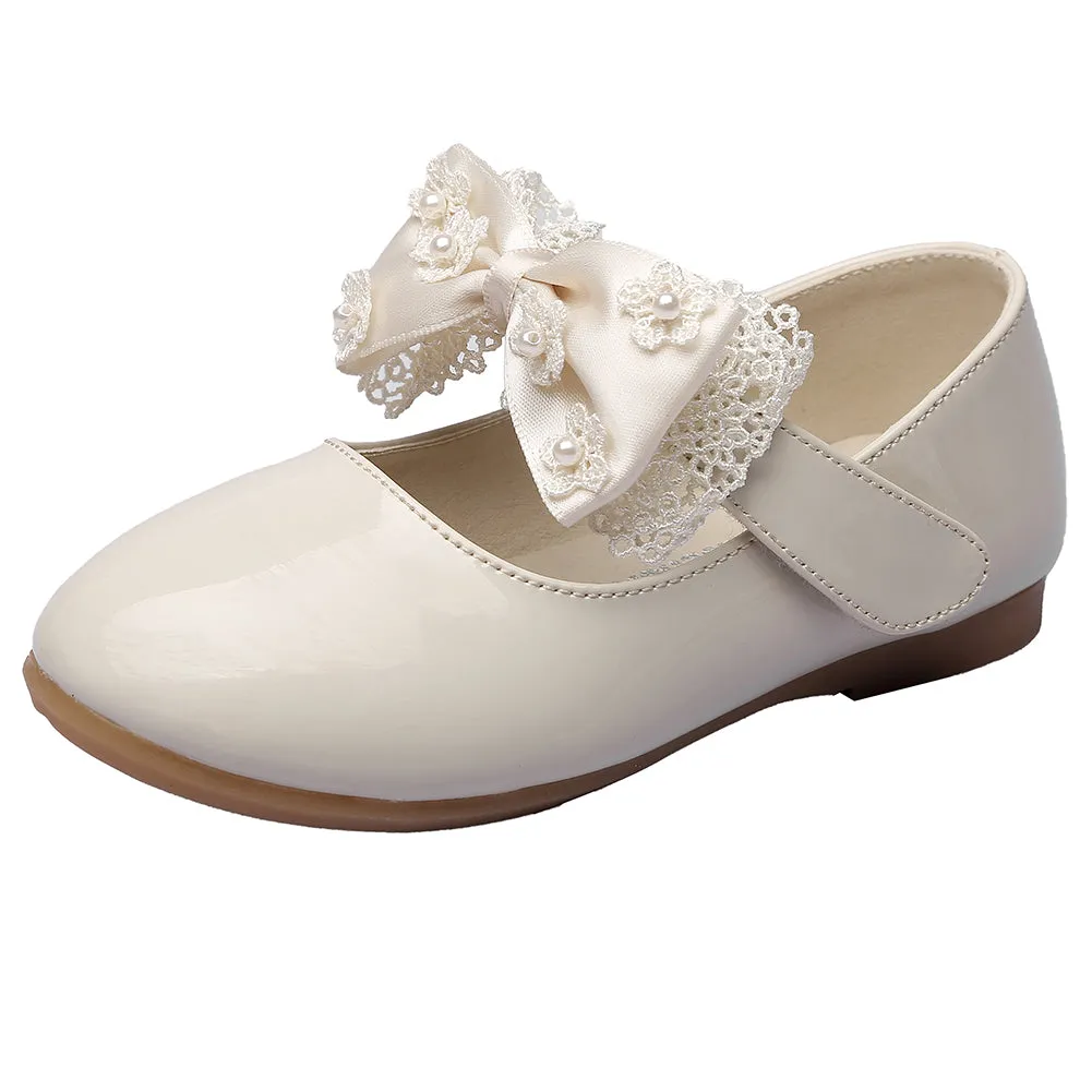 Girls' Shoes Princess Flat Shoes Mary Jane Dress Shoes Ballet Flats  (Little/Toddler Girls Shoes/Big Kids)