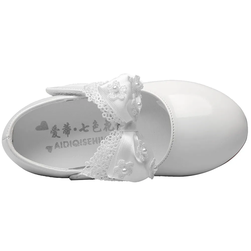 Girls' Shoes Princess Flat Shoes Mary Jane Dress Shoes Ballet Flats  (Little/Toddler Girls Shoes/Big Kids)