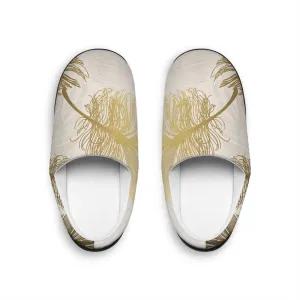Golden Feathers - Inovax Women's Indoor Slippers