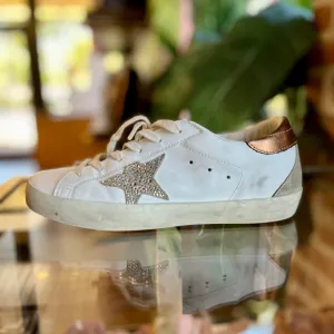 GOLDEN GOOSE Superstar Silver Star 39