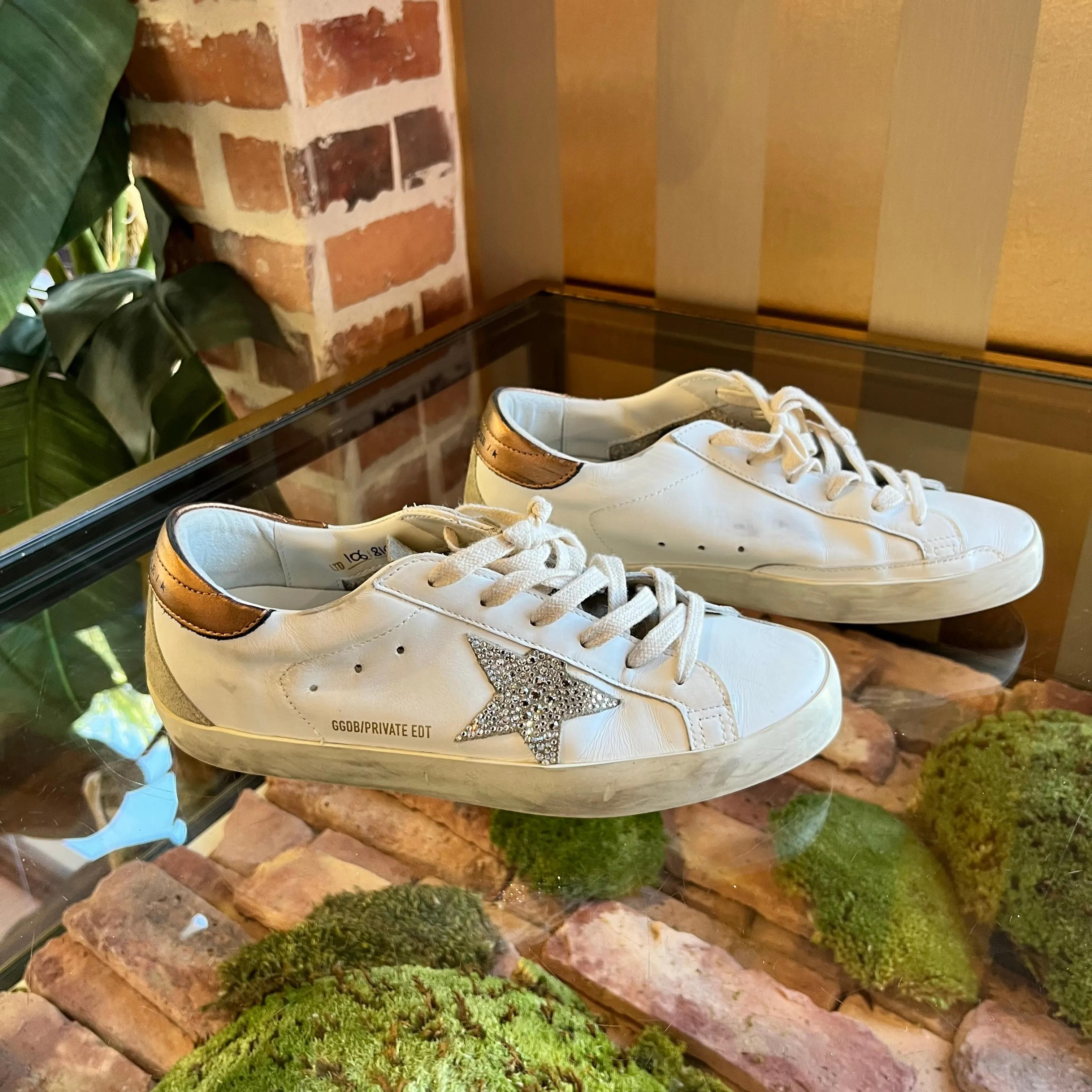 GOLDEN GOOSE Superstar Silver Star 39