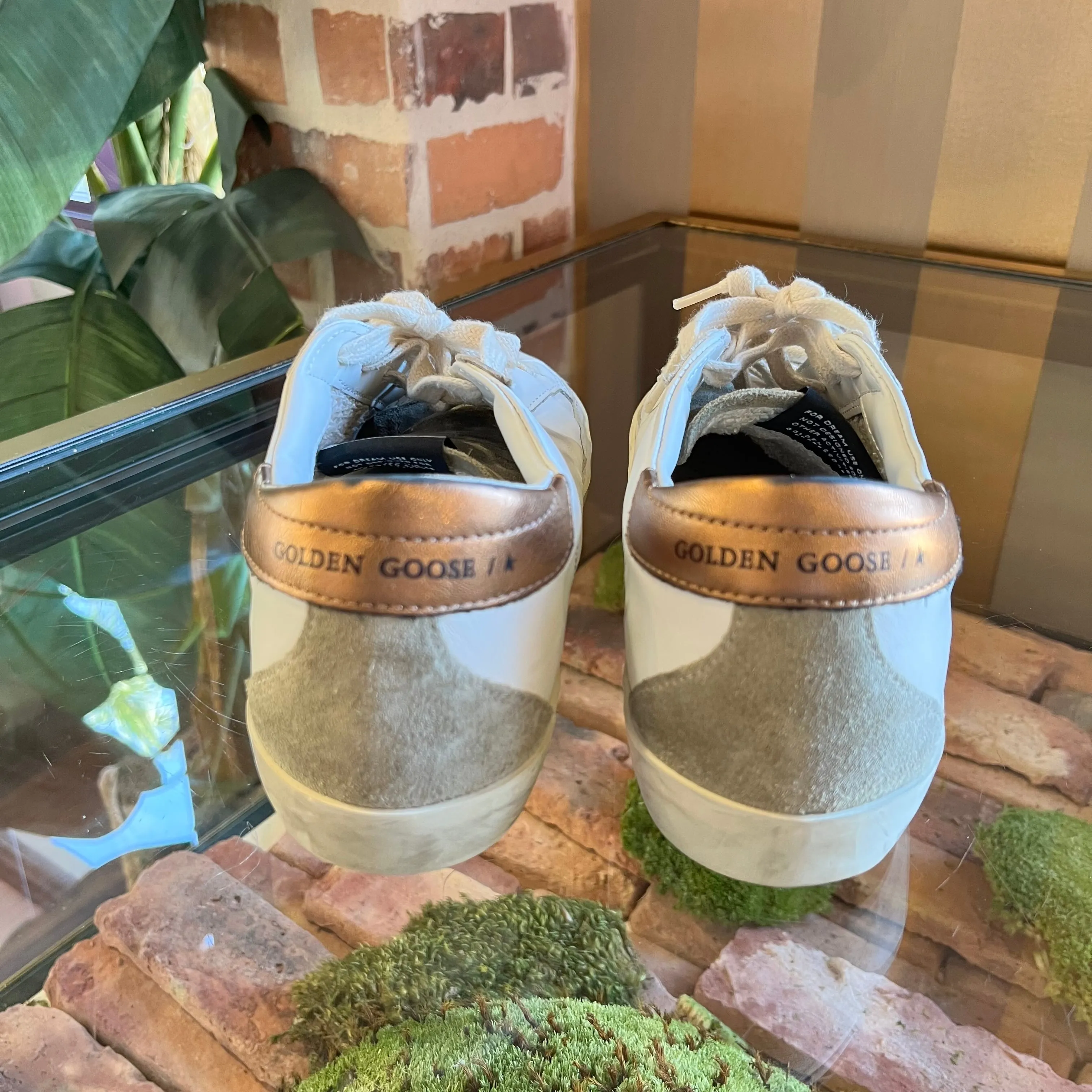GOLDEN GOOSE Superstar Silver Star 39