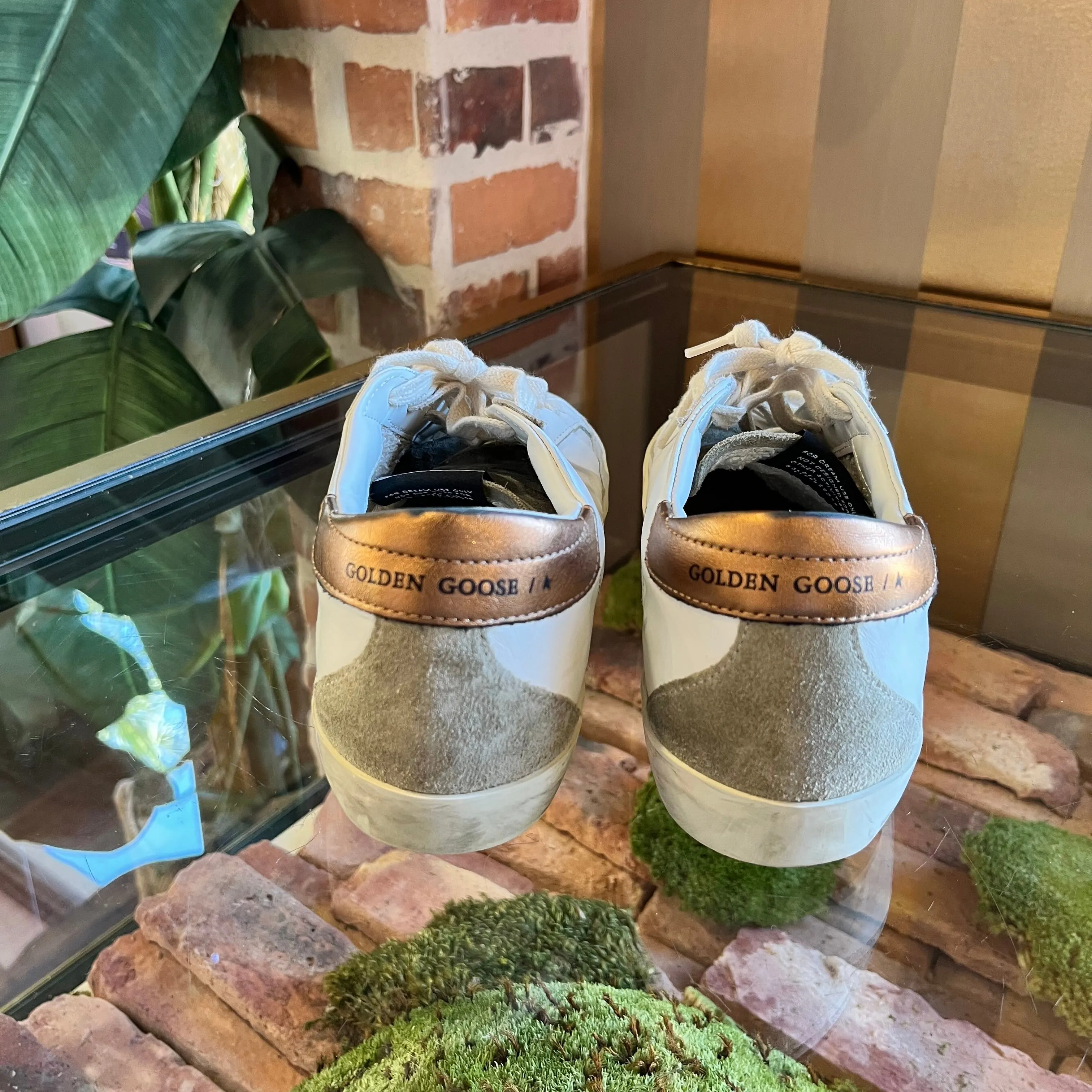GOLDEN GOOSE Superstar Silver Star 39