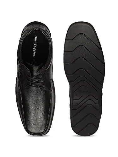 Hush Puppies mens TAYLOR LACE UP Black Sneaker - 8 UK (8256146)