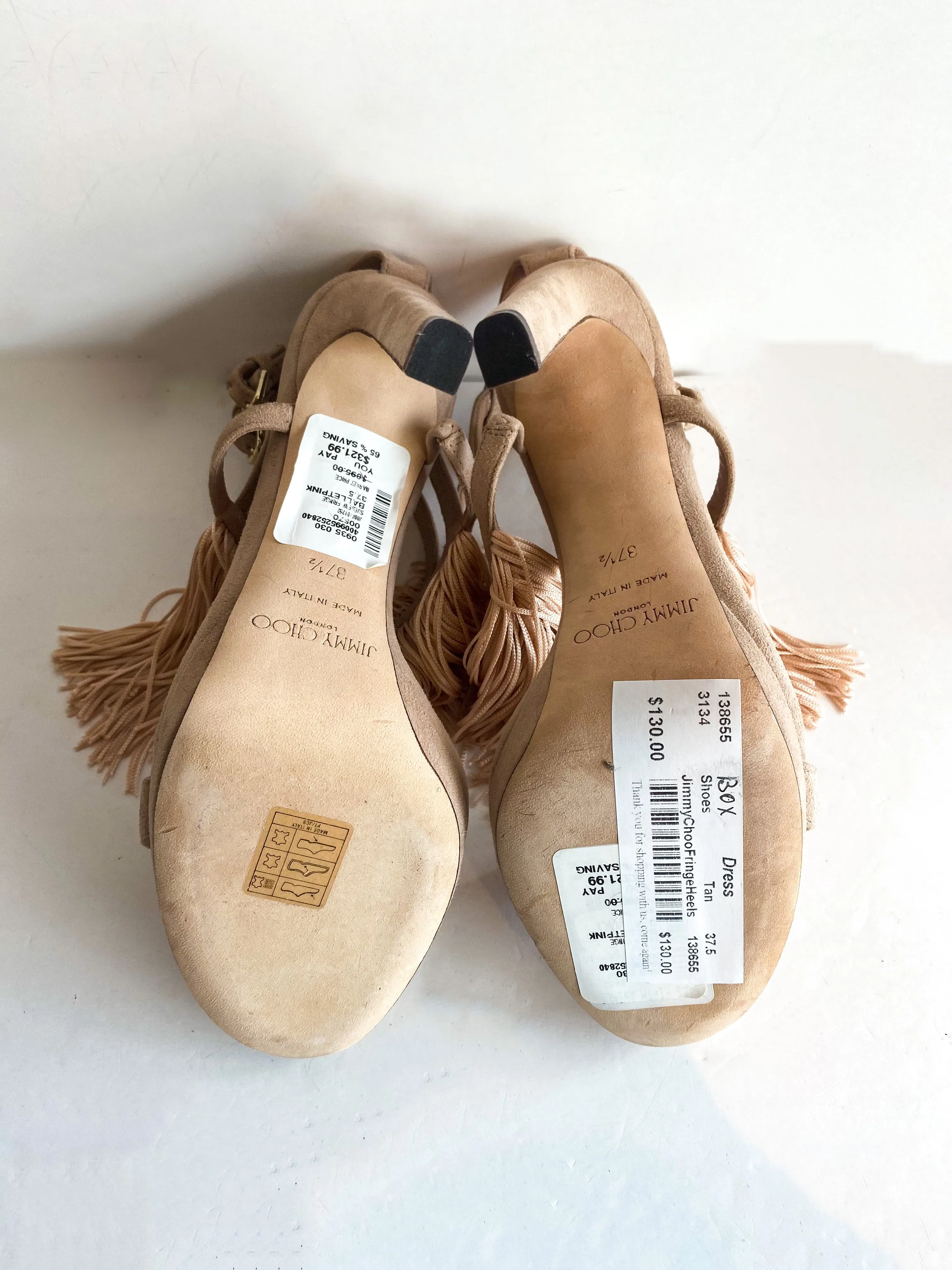 Jimmy Choo Farrah Fringe Heels