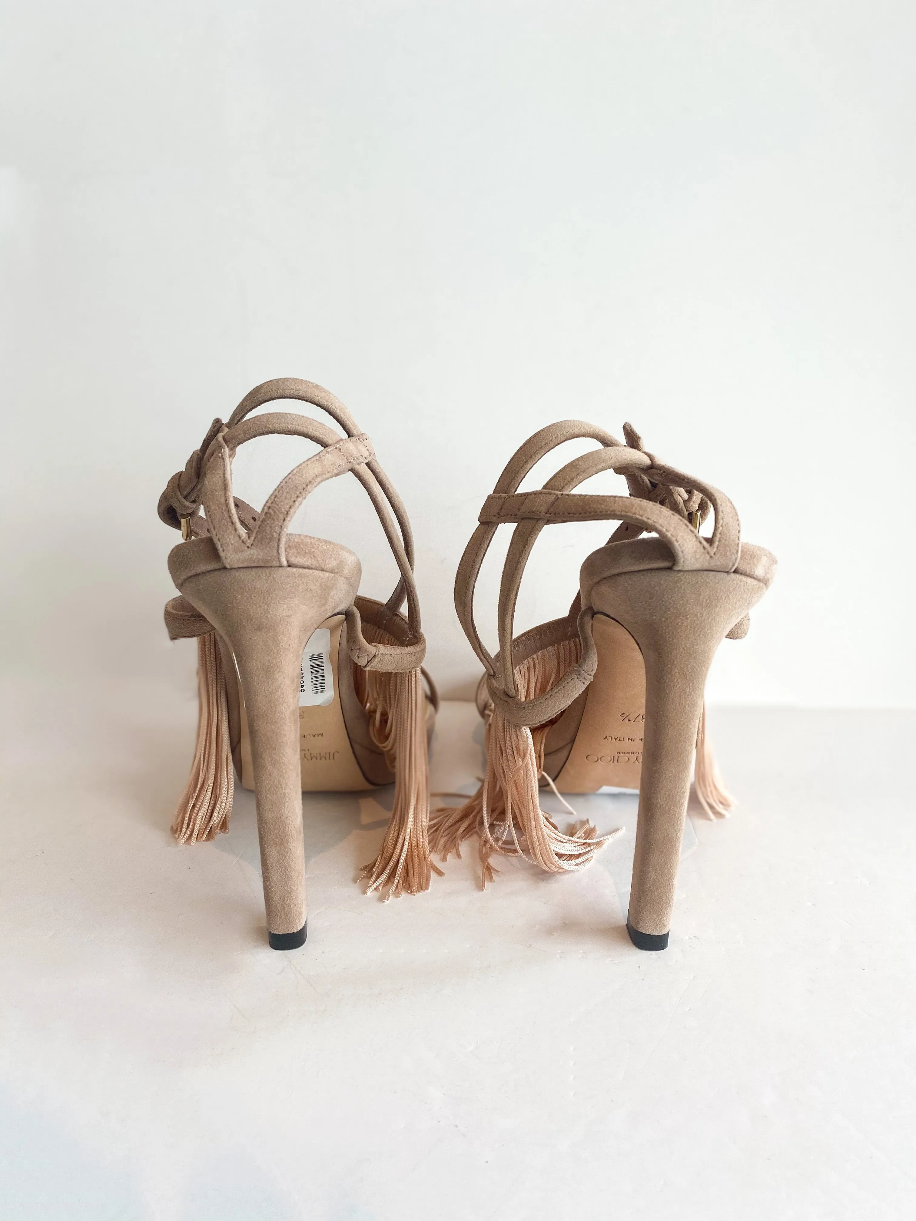 Jimmy Choo Farrah Fringe Heels